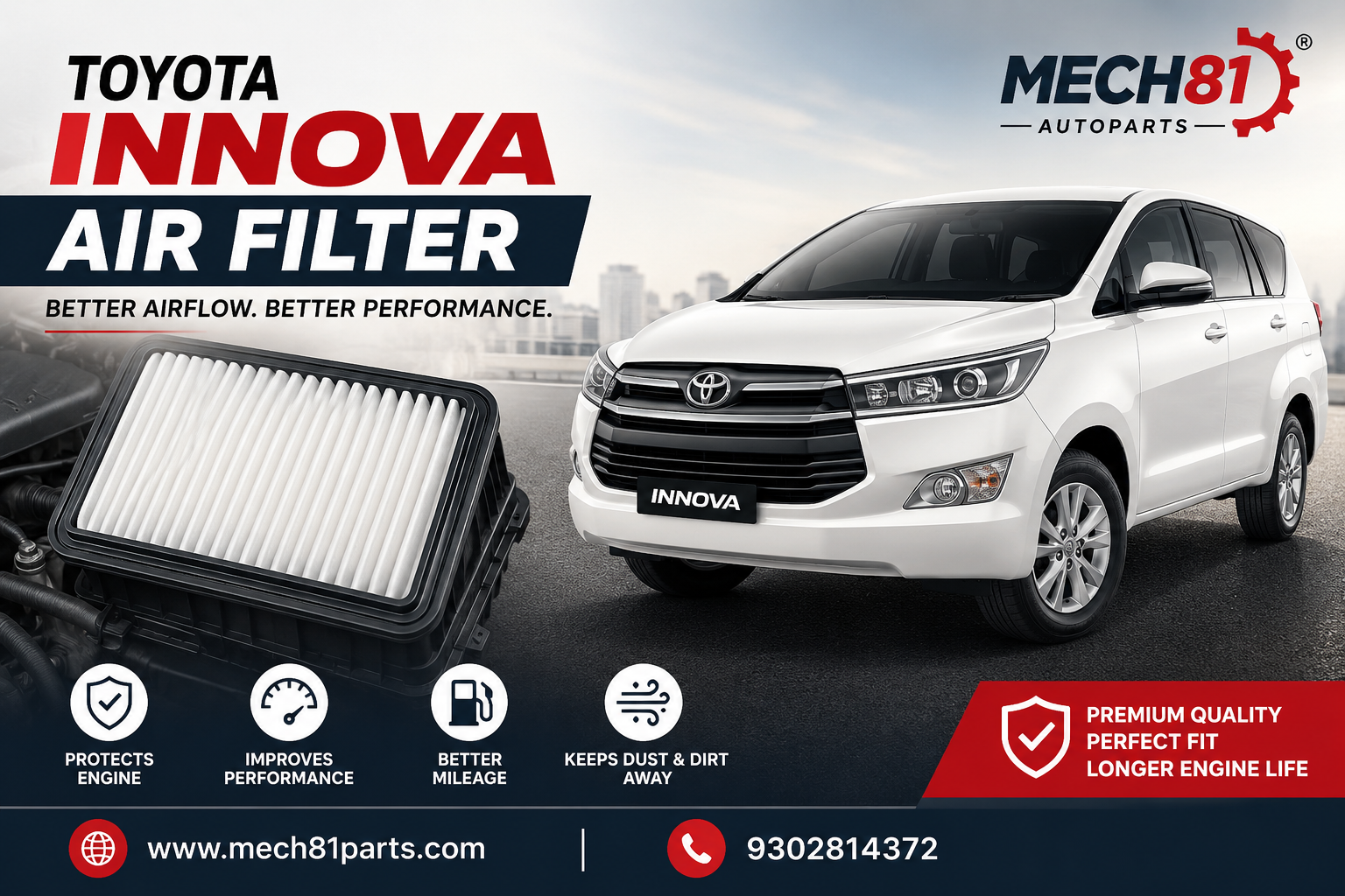 Toyota Innova Air Filter: Complete Guide for Better Engine Performance ...